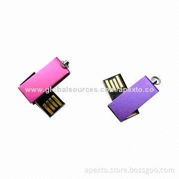 Promotional Mini USB Flash Drives, 16GB Storage Capacity, Supports Password Protection and Bootable